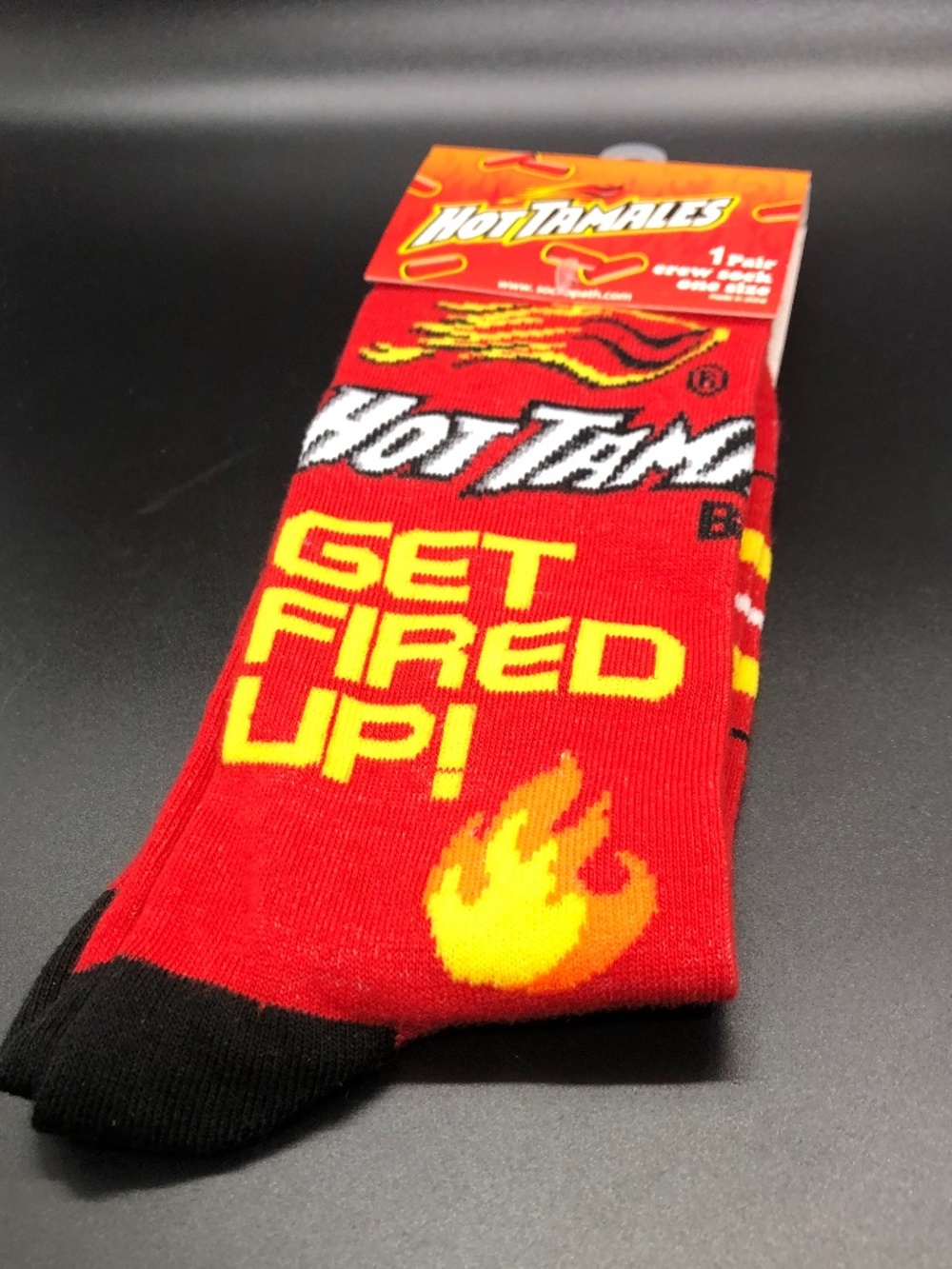 Hot Tamales CREW Socks OSFM